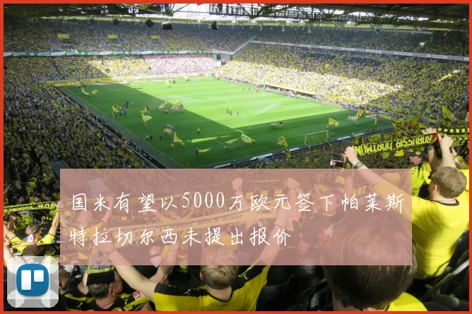 国米有望以5000万欧元签下帕莱斯特拉切尔西未提出报价
